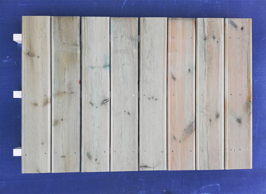 Passerella in legno di Pino Austriaco cm 80x120 spessore cm 2,7